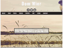 Tablet Screenshot of domwier.com